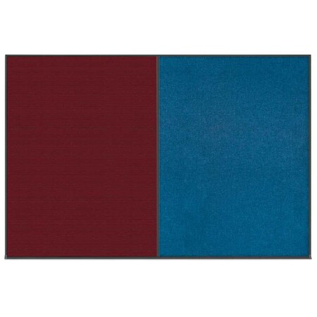 United Visual Products Enclosed Corkboard, 1 Door, 60"x36", 4" Fra, UV3403-GOLD-COBACC UV3403-GOLD-COBACC